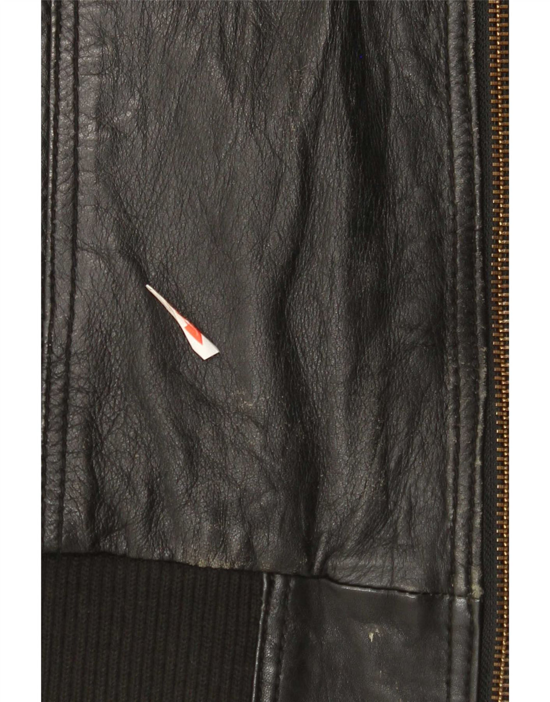 Bench Chaqueta de cuero militar para hombre UK 38 Medium Black