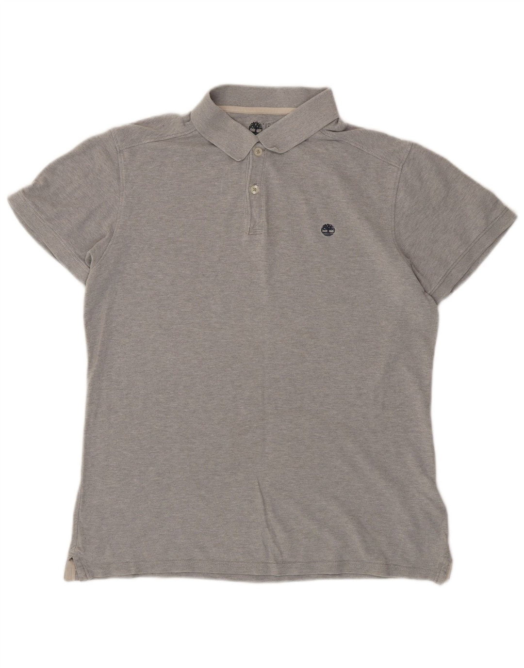 TIMBERLAND Polo Slim Fit para hombre de algodón gris medio