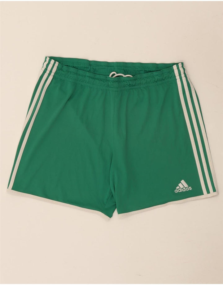 Adidas - Pantalones cortos deportivos para hombre, color verde grande