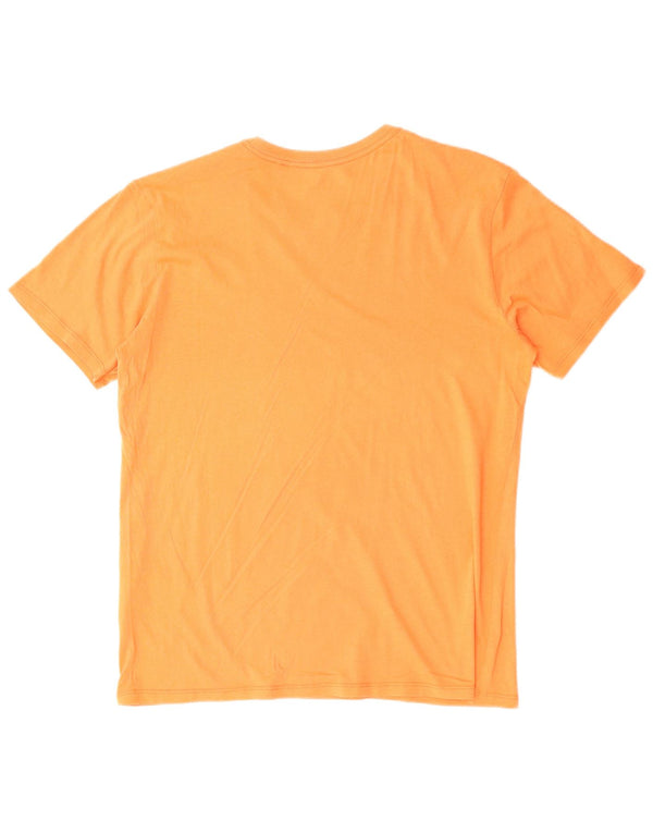 Camiseta Nike Hombre Top Medium Naranja Algodón