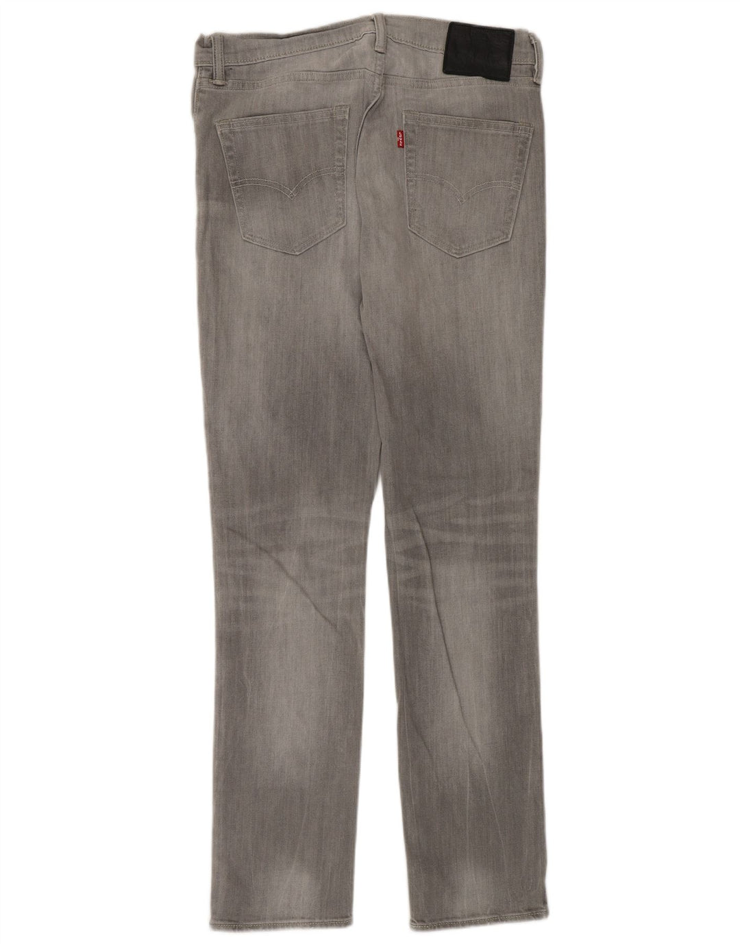 Levi's Hombre 511 Slim Jeans W32 L32 Algodón Gris