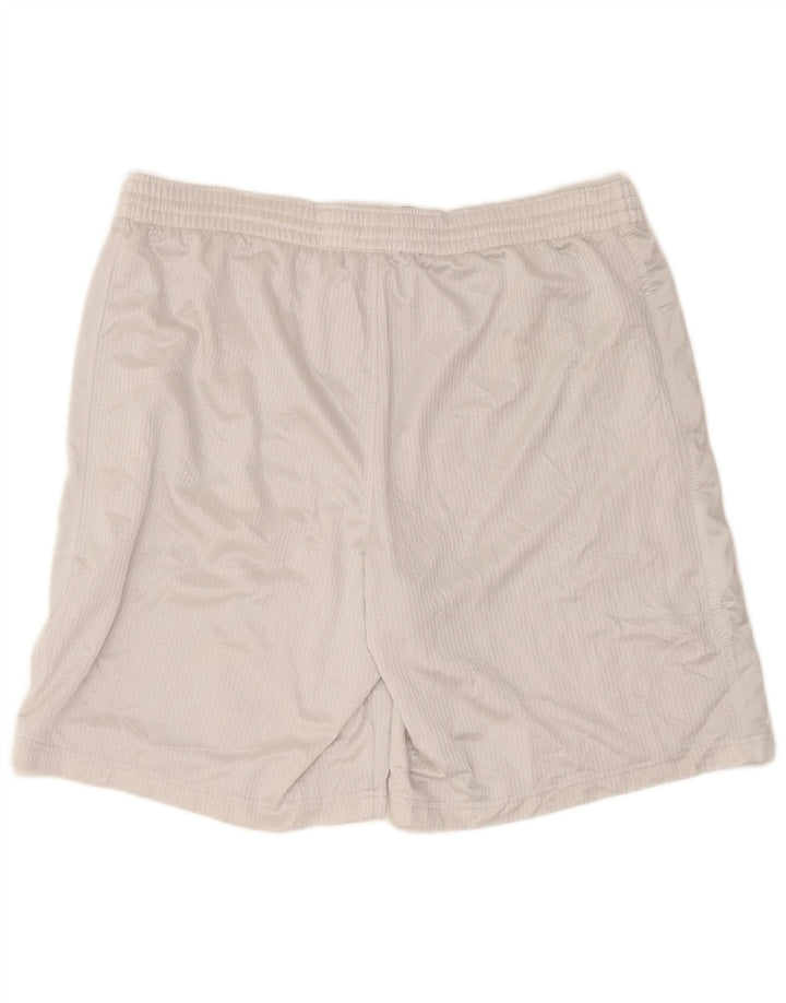 Nike Pantalones cortos deportivos para hombre XL Gris Poliéster