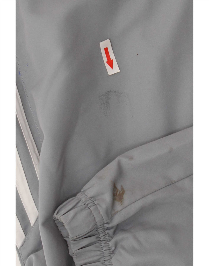 Adidas Hombre Pantalones De Chándal Joggers Gris Medio Poliéster