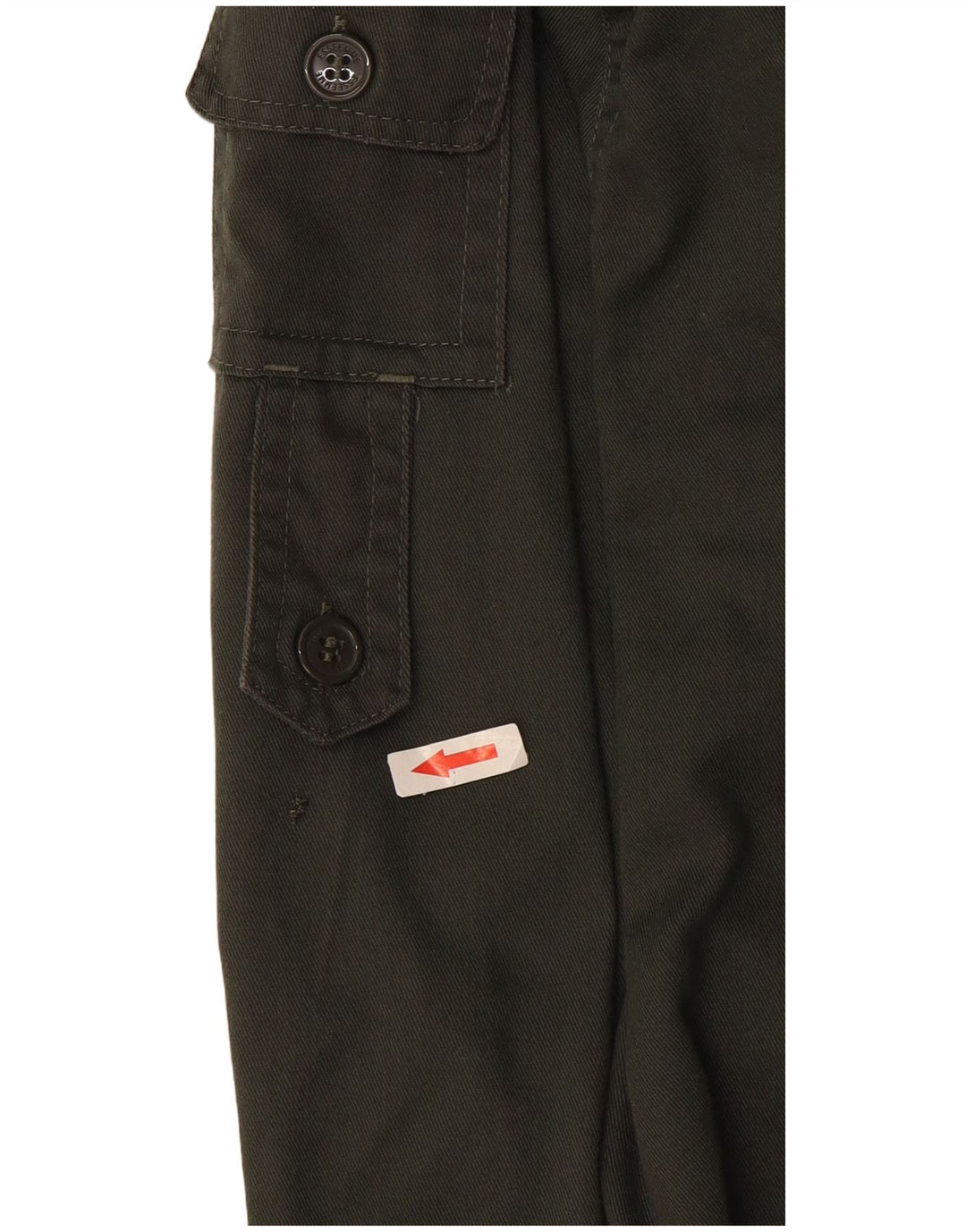 ESSE EMME Camisa militar para hombre Poliéster caqui medio