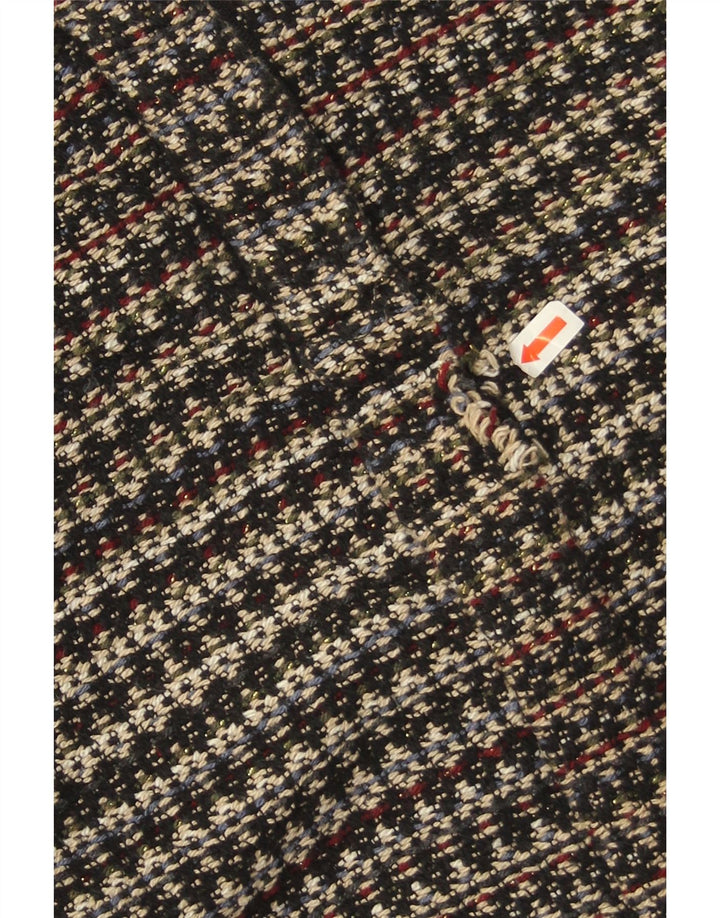 Zara - Jersey con cuello barco para mujer, talla 40, talla mediana, multicolor, a rayas