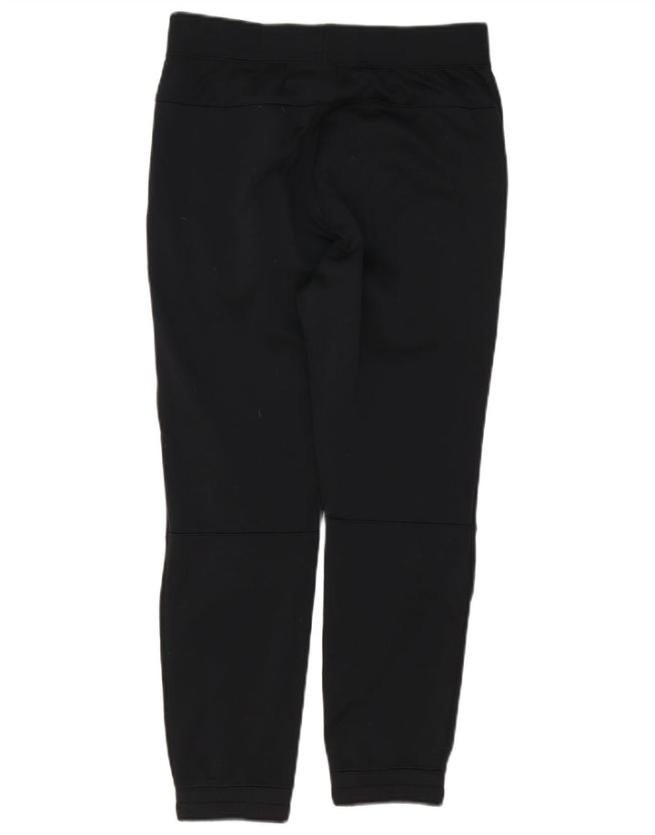 Nike Mujer Graphic Chándal Pantalones Joggers UK 40 Grande Poliéster Negro