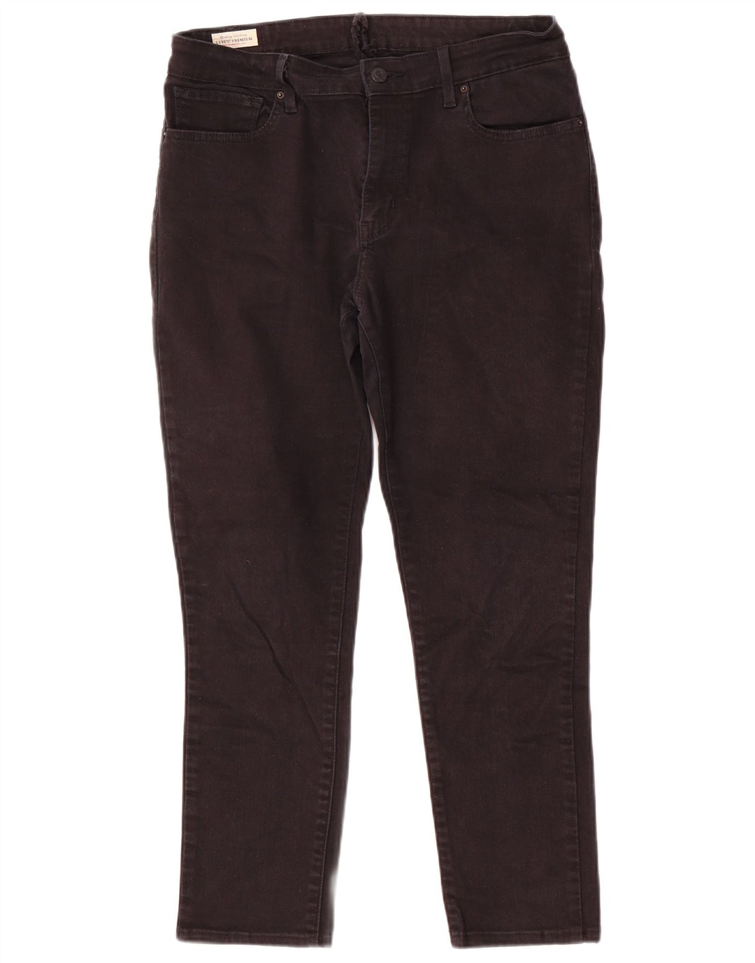 Levi's Vaqueros Slim Mujer W32 L26 Algodón Negro