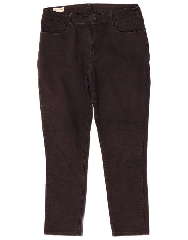 Levi's Vaqueros Slim Mujer W32 L26 Algodón Negro