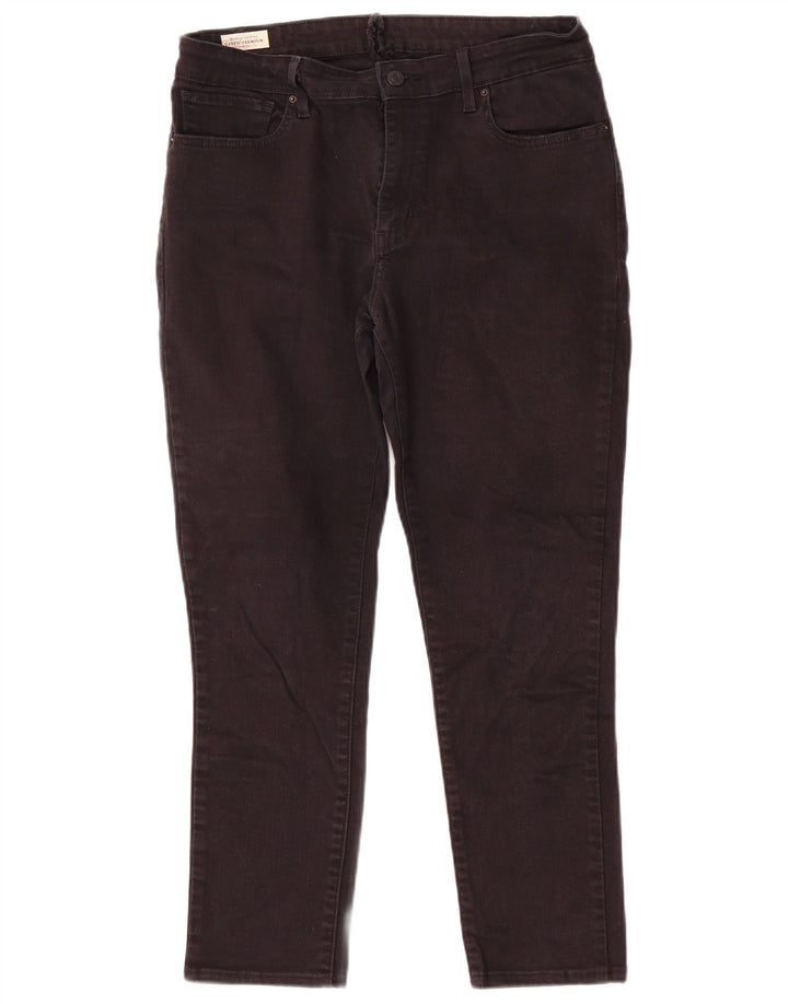Levi's Vaqueros Slim Mujer W32 L26 Algodón Negro