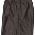 CONBIPEL Falda de cuero Niama para mujer IT 42 Medium W32 Cuero negro