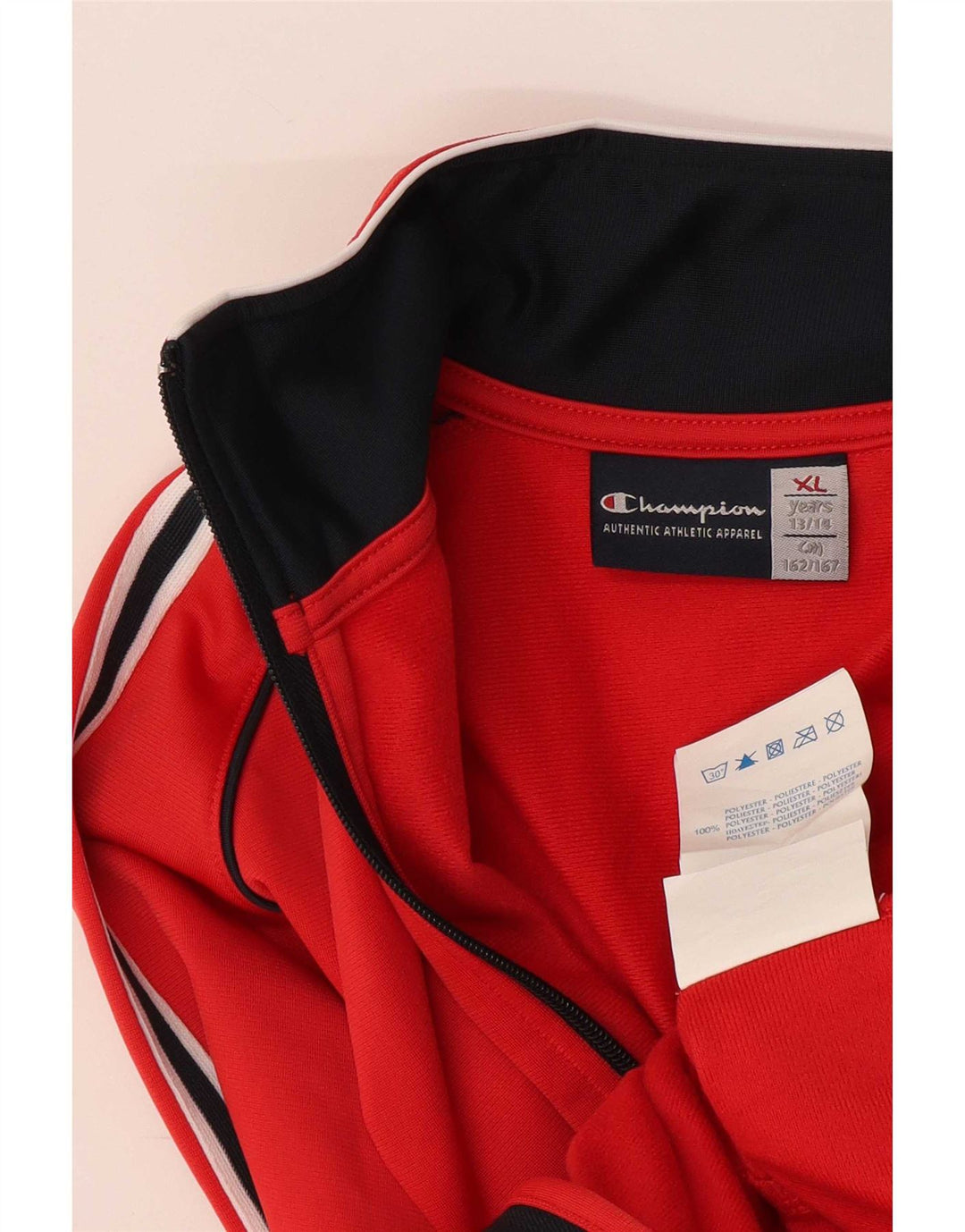 Champion Chaqueta de chándal para niño 13-14 años XL Rojo Poliéster