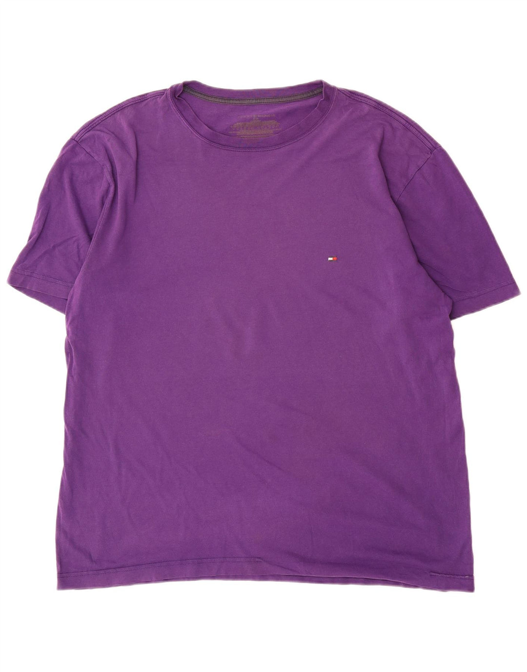 Tommy Hilfiger - Camiseta para hombre, talla grande, color morado