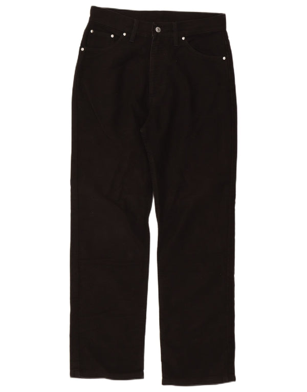 Carrera Jeans rectos para hombre IT 46 Small W31 L29 Algodón negro