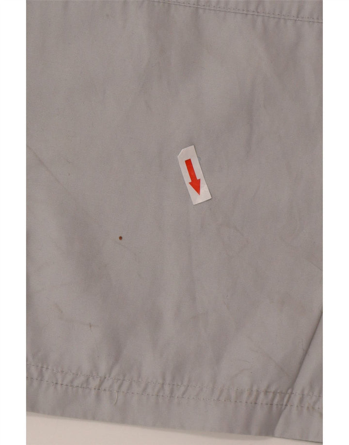 Adidas Mens Capri Chándal Pantalones Grande Gris Algodón