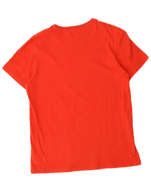 Puma Camiseta gráfica para niño Top 15-16 años Rojo Algodón