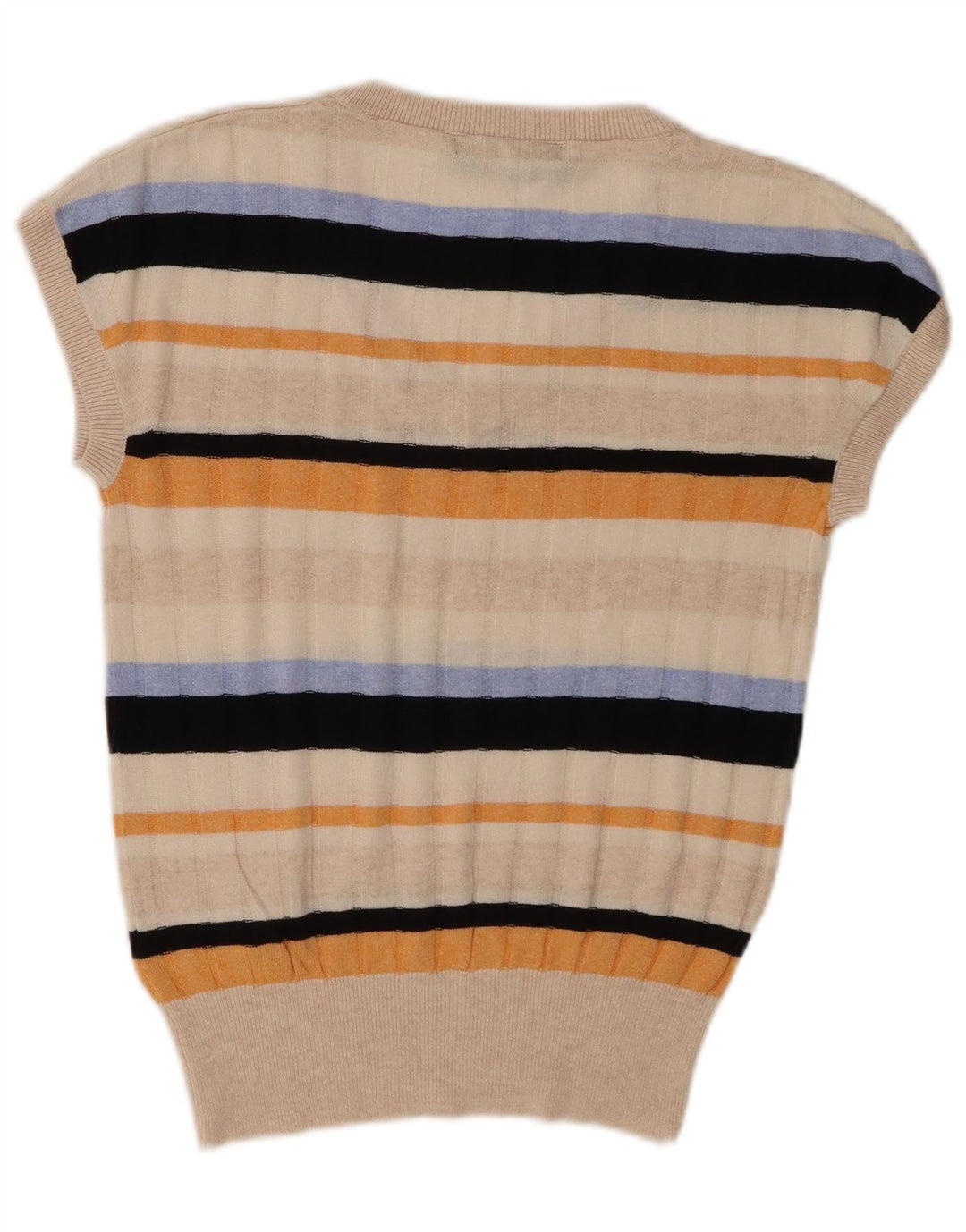 Marks & Spencer - Camiseta sin mangas para mujer, talla 40, talla pequeña, multicolor, a rayas