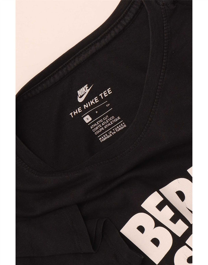 Nike - Camiseta gráfica para hombre, talla pequeña, color negro
