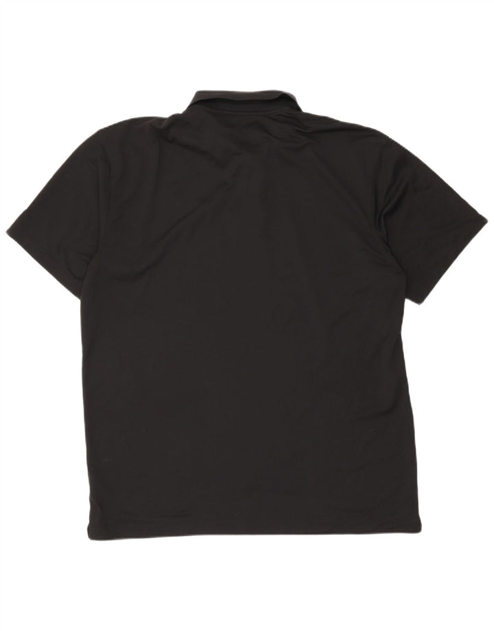 Nike Polo Dri Fit para hombre XL Poliéster negro