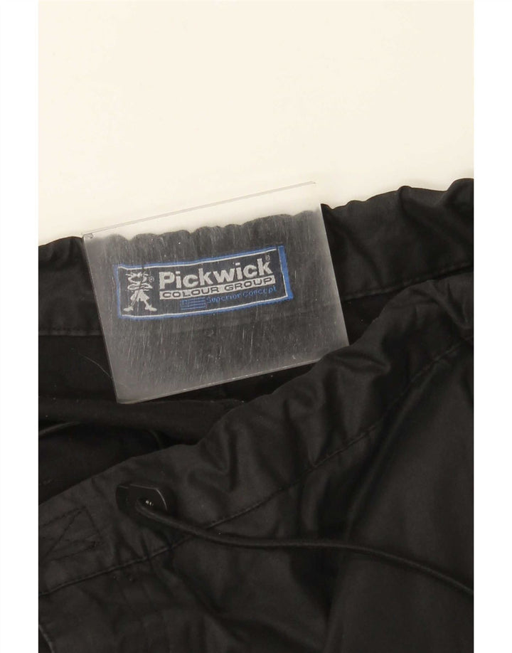 Pickwick Pantalones cargo rectos para hombre W30 L33 Negro