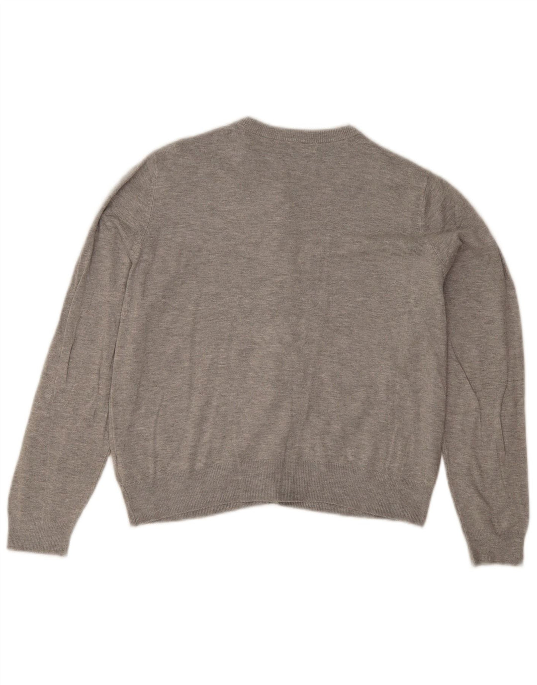 Marks & Spencer Jersey Bolero para Mujer UK 44 Viscosa Gris Medio