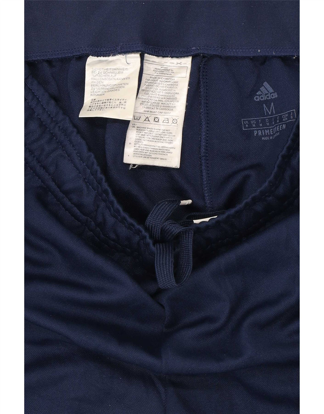 Adidas Hombre Primegreen Pantalones De Chándal Medio Azul Marino Poliéster