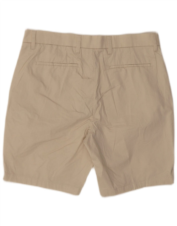 Marks & Spencer Pantalones cortos chinos de corte regular Autograph para hombre W36 Large Beige
