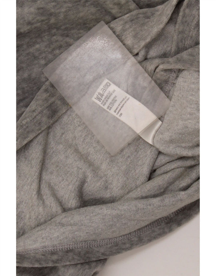 Marks & Spencer Top para mujer de manga larga UK 44 Grande Poliéster gris