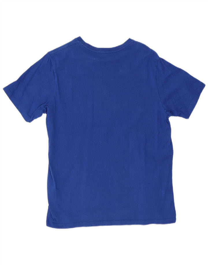 Levi's Camiseta gráfica para mujer Top UK 44 Algodón azul medio