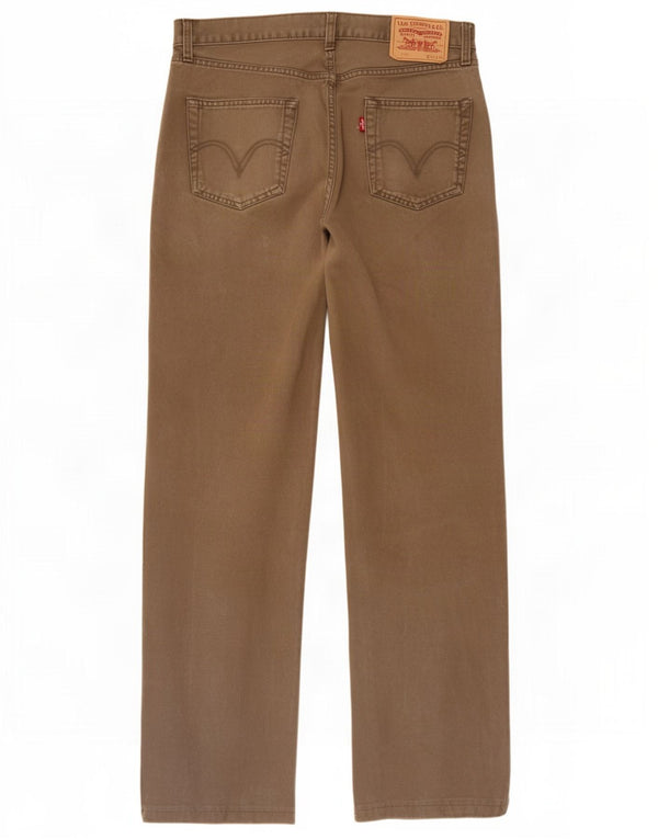 Levi's Hombre 751 Vaqueros Rectos W32 L30 Algodón Marrón