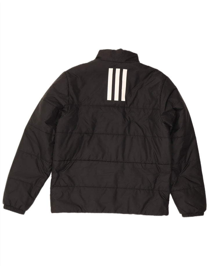 ADIDAS Chaqueta acolchada para hombre UK 38 Mediana Negro Poliéster