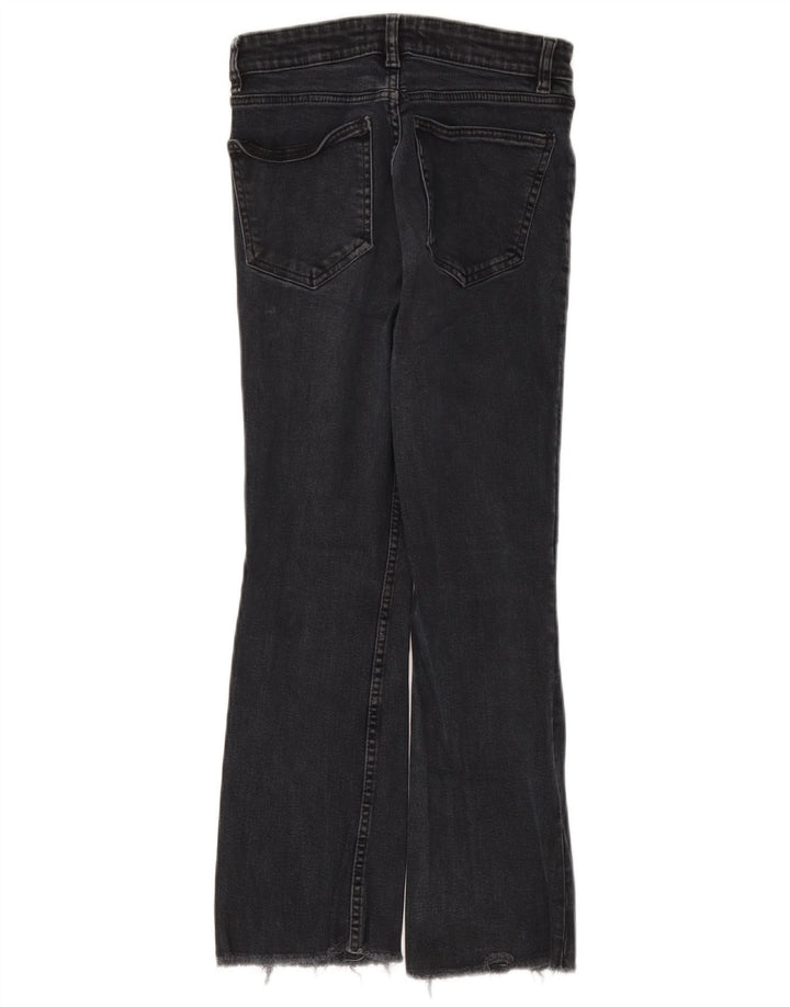 Zara Vaqueros Bootcut Mujer EU 36 XS W26 L25 Negro