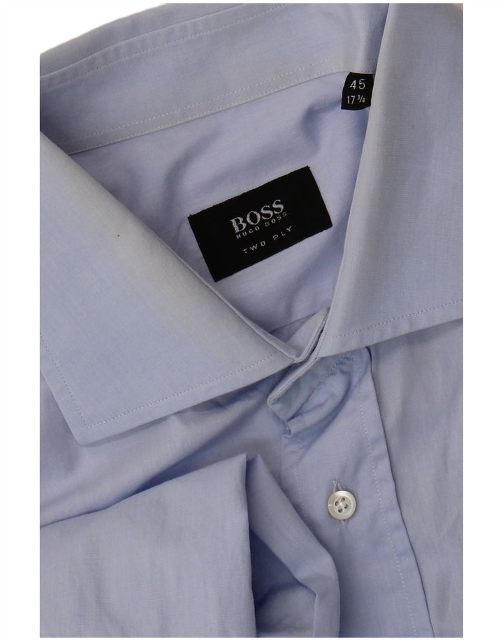 Camisa Hugo Boss Hombre Talla 45 17 1/2 XL Azul
