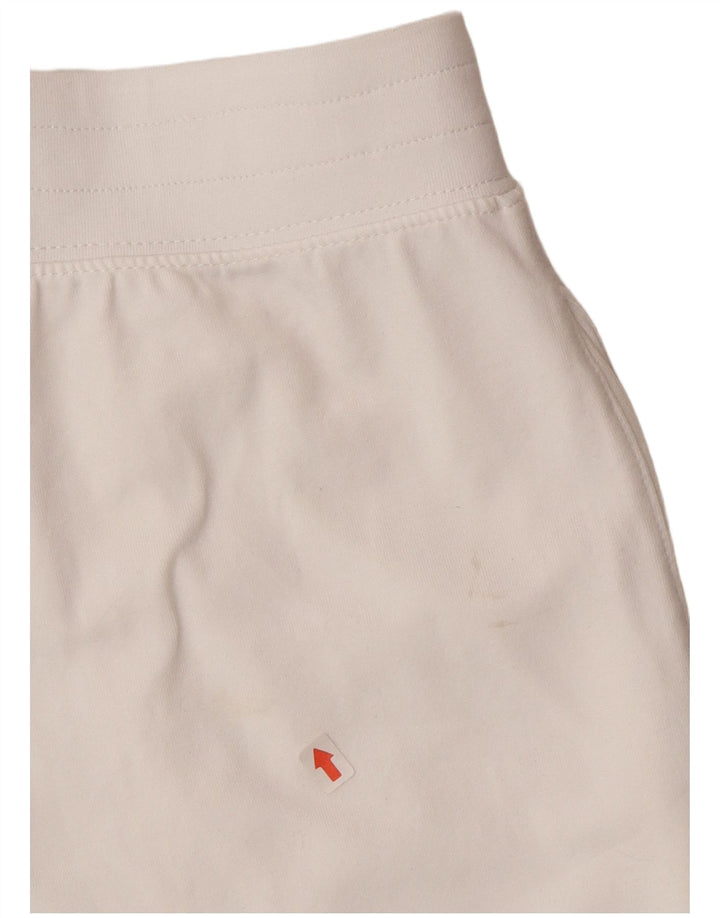 Champion Pantalones Cortos Deportivos Gráficos para Mujer UK 12 Medium White