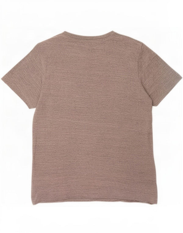 Jack & Jones Camiseta gráfica para hombre Top Algodón gris medio