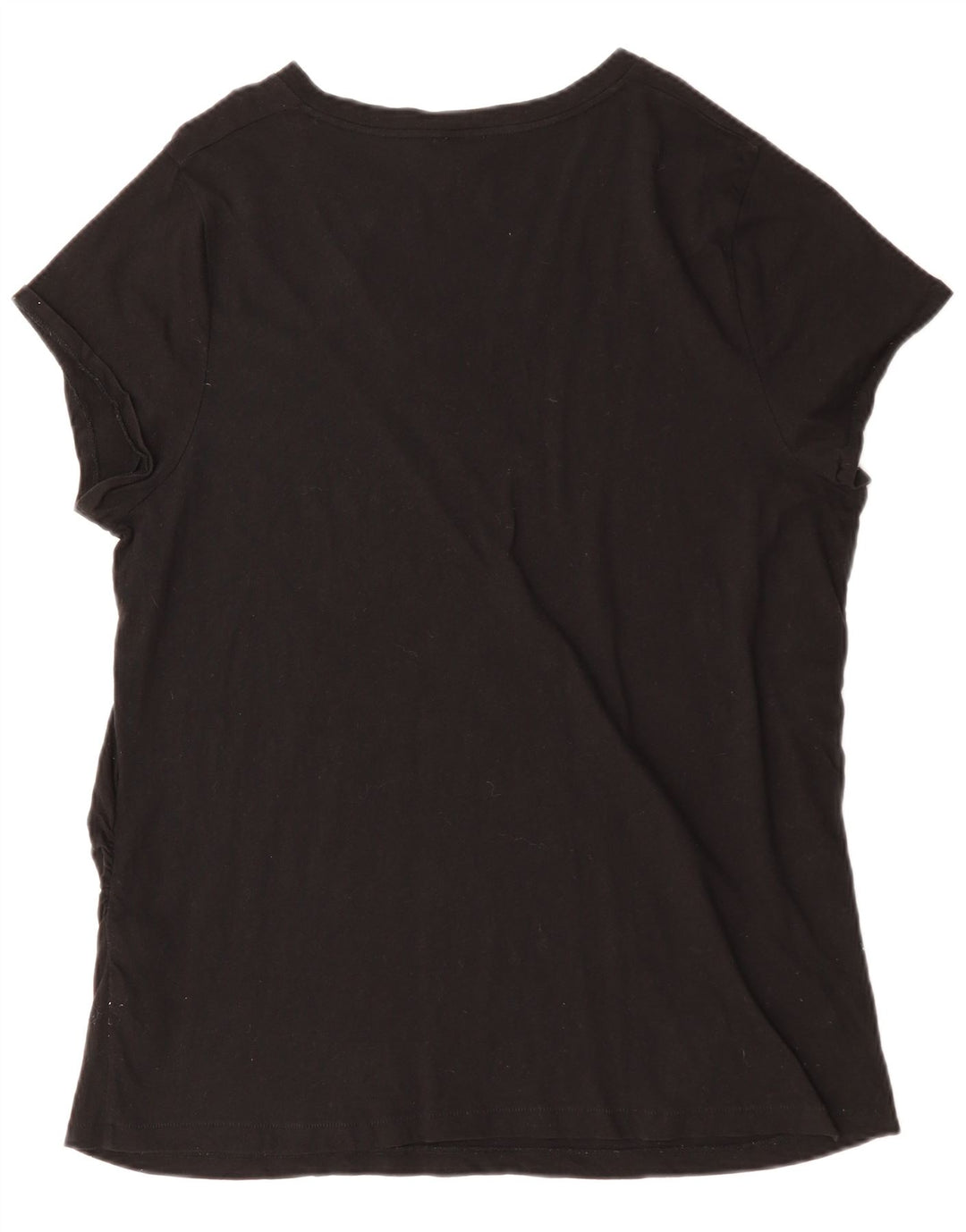 J. Crew Camiseta para mujer Top UK 46 Grande Algodón negro