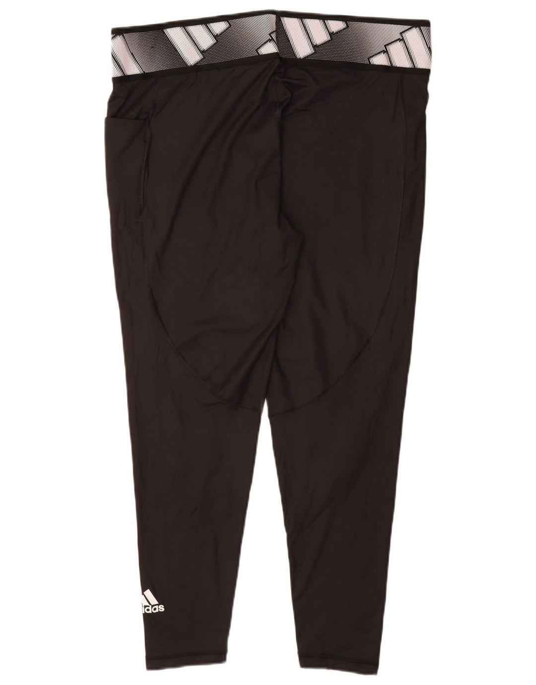 Adidas Leggings gráficos para mujer ES 24/26 2XL Negro Poliéster