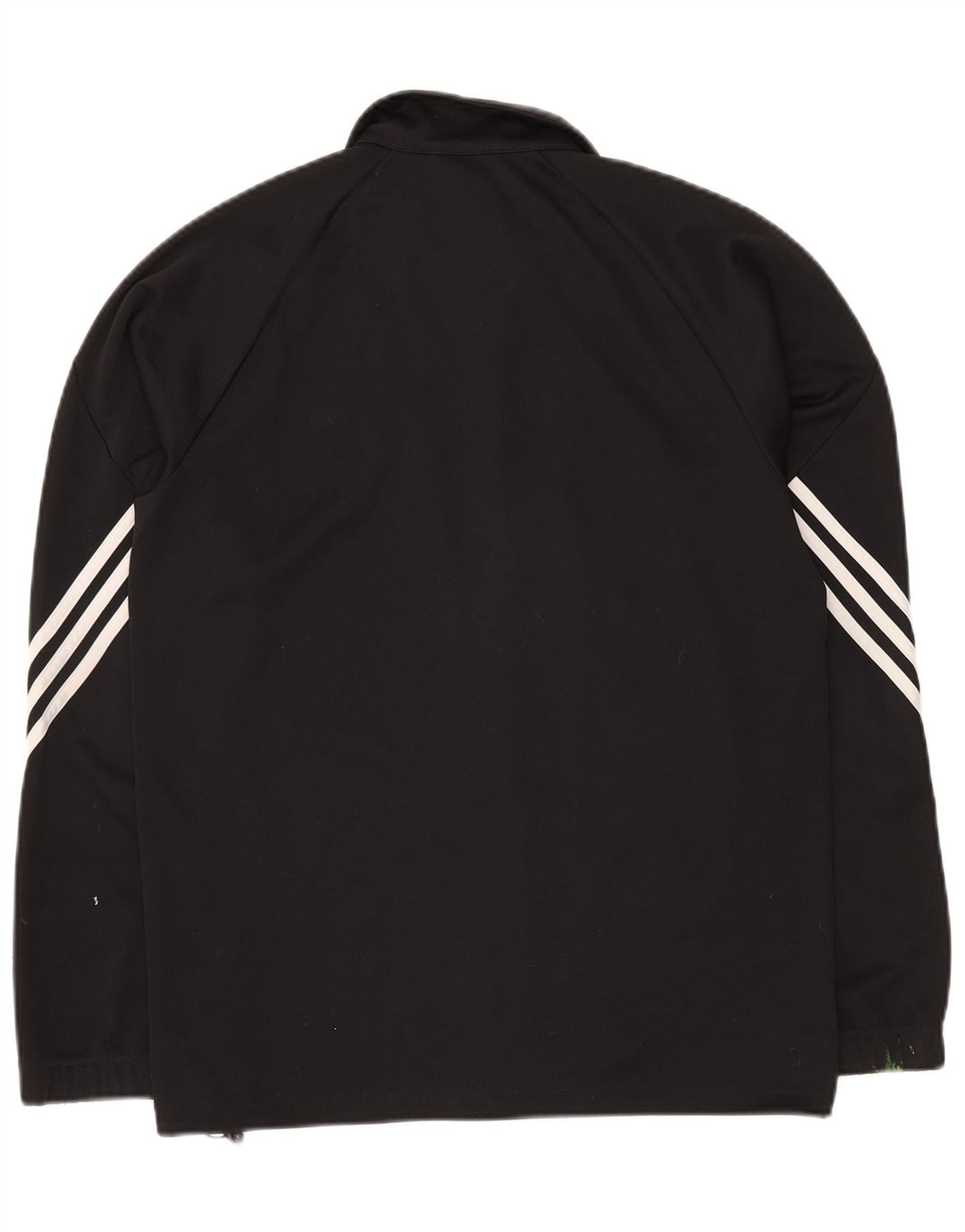 ADIDAS Mens Climalite Chándal Top Chaqueta Mediano Negro Poliéster