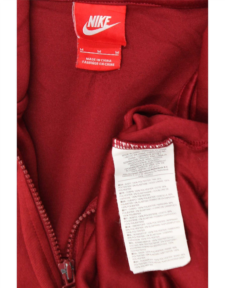 Nike - Chaqueta de chándal para hombre, color burdeos medio, poliéster