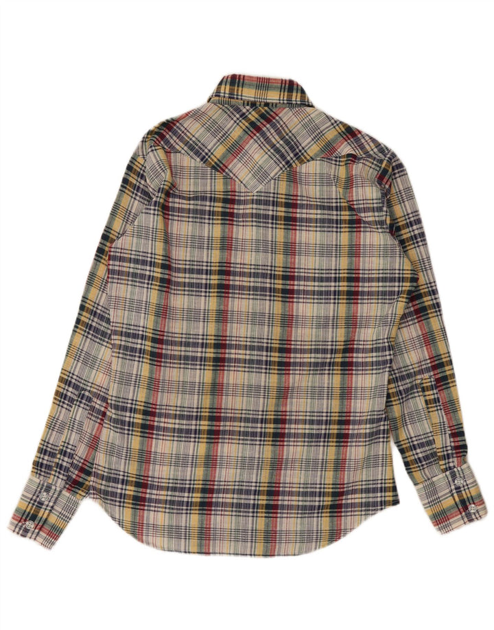 Wrangler Camisa De Franela Mediana De Algodón A Cuadros Multicolor Hombre