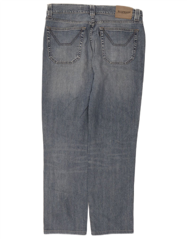 Vaqueros rectos para hombre Jeckerson W33 L29 Algodón azul