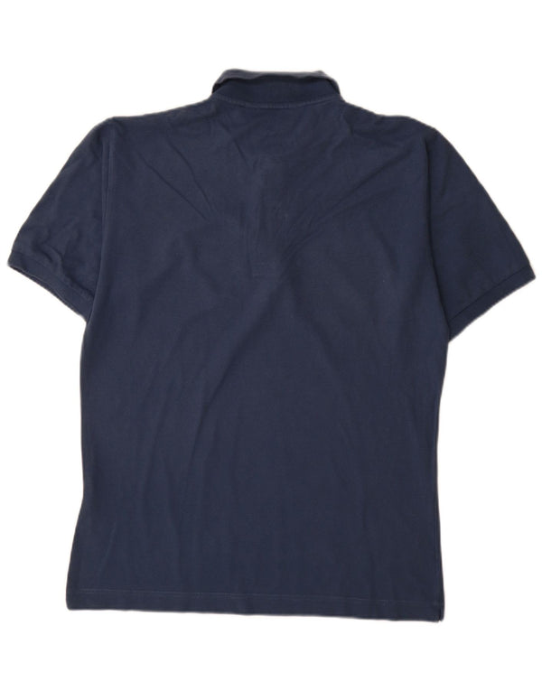 Polo Kappa Hombre Algodón Azul Marino Mediano