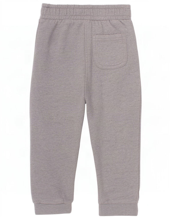 Lyle & Scott Pantalones de chándal para bebé niño de 12 a 18 meses, algodón gris