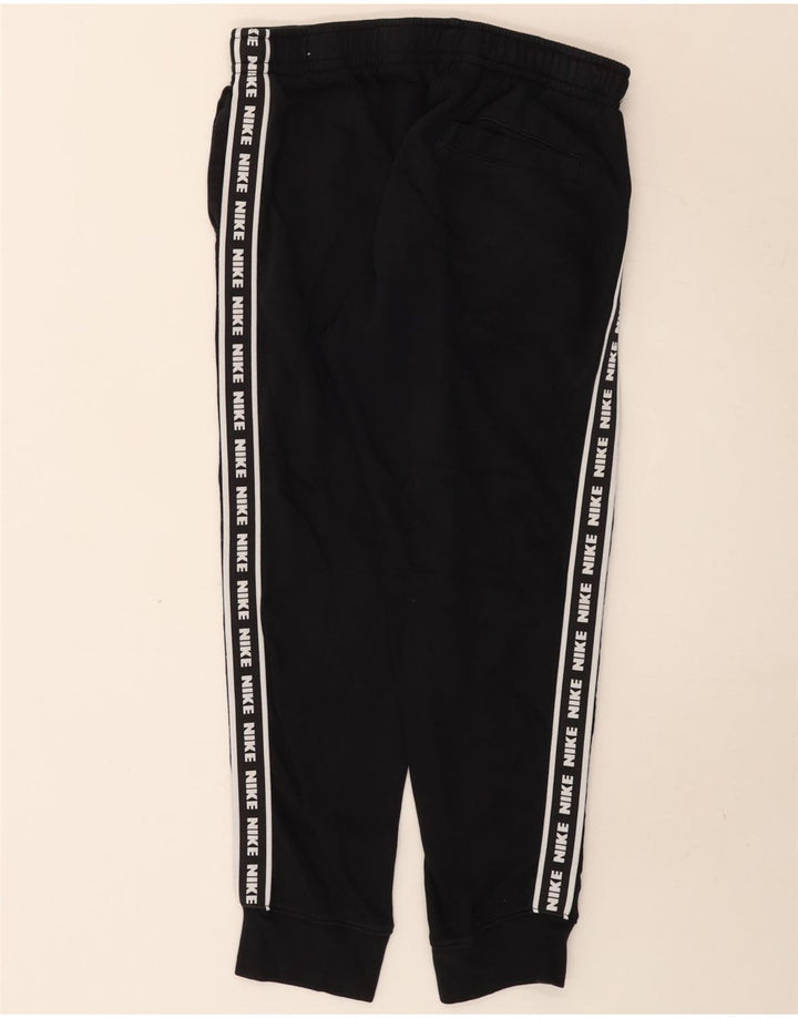 Nike Pantalones De Chándal Con Gráficos Joggers De Algodón Negro Mediano