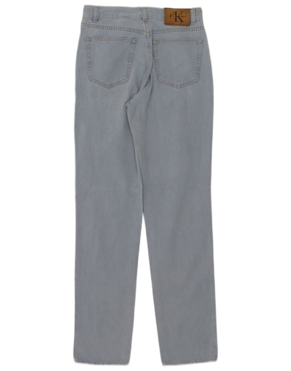 Vaqueros Rectos Calvin Klein Mujer W30 L32 Algodón Azul