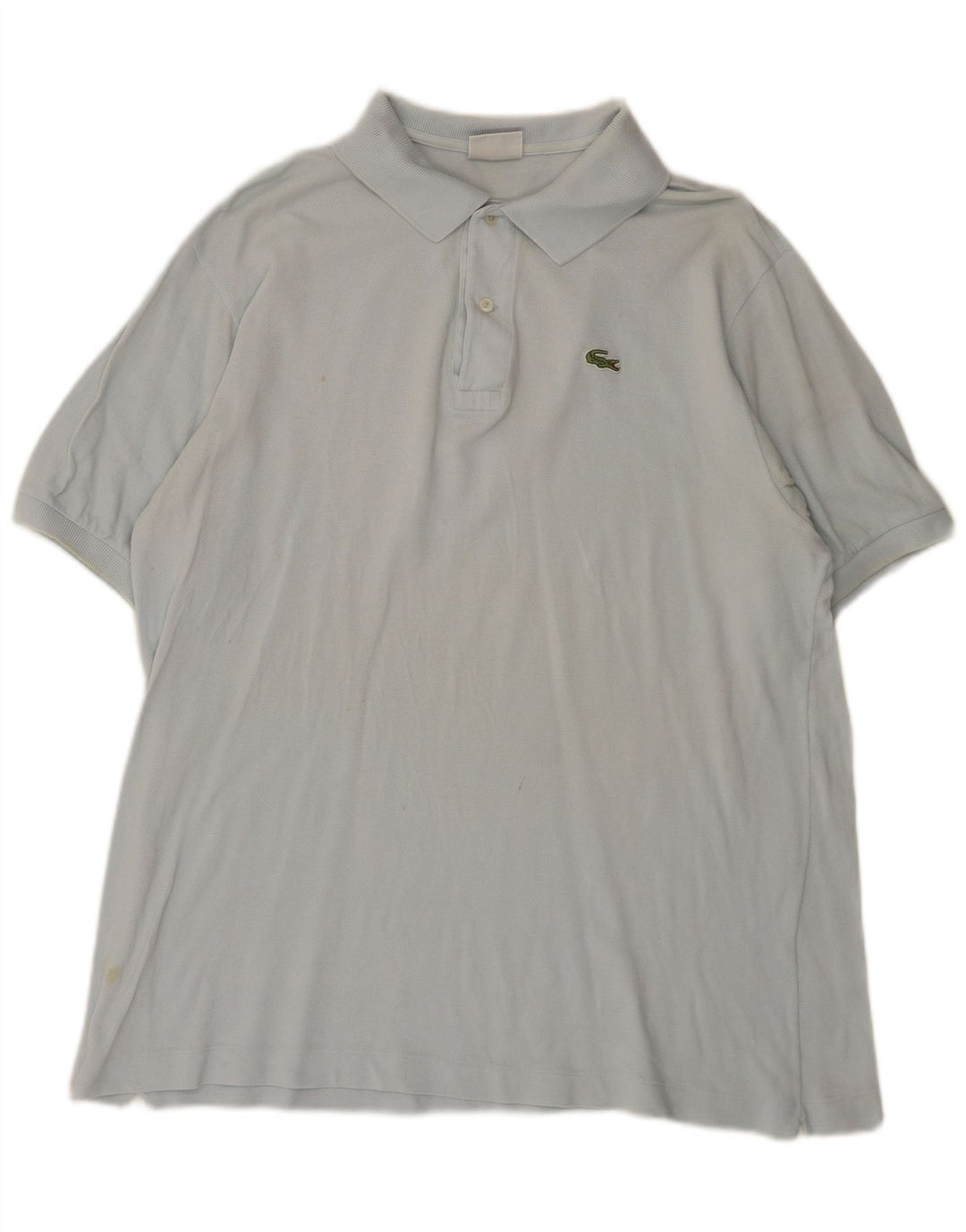 LACOSTE Polo para hombre Talla 6 XL Algodón azul