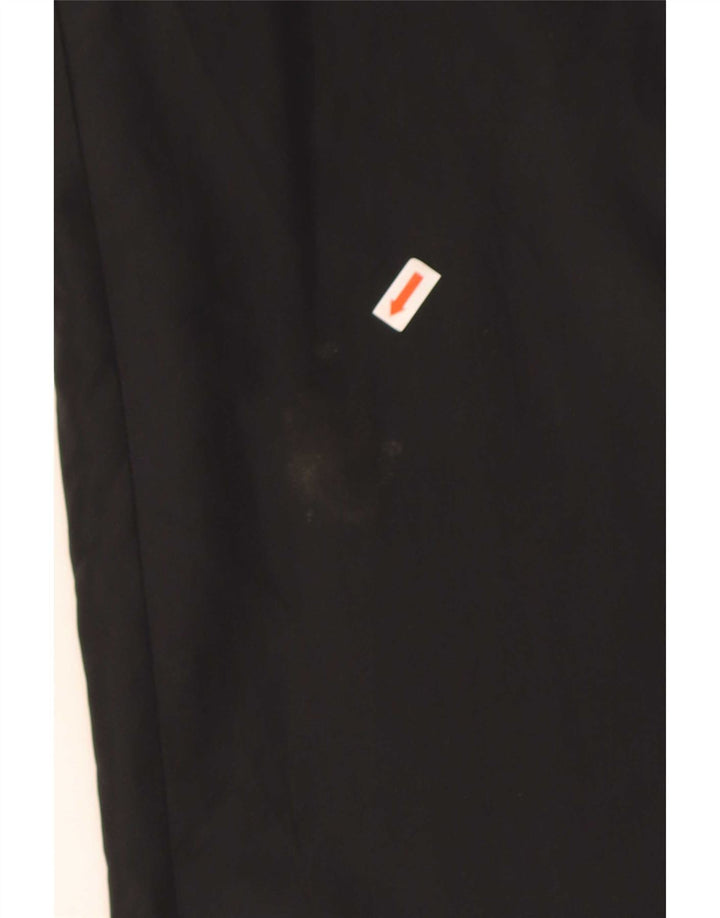 Nike Mujer Chándal Pantalones Joggers UK 14/16 Grande Negro Poliéster