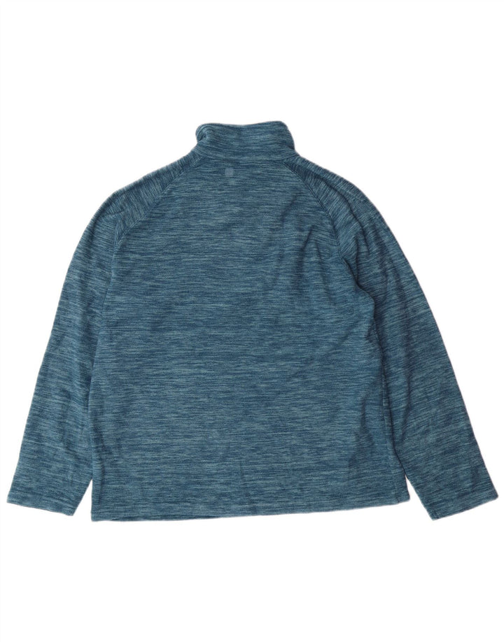 MOUNTAIN WAREHOUSE Jersey polar con cuello y cremallera para mujer Reino Unido 44 Medio azul moteado