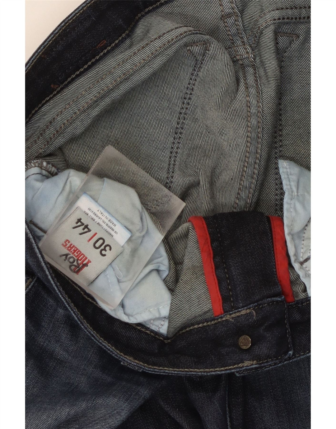 Roy Rogers Vaqueros ajustados para mujer W30 L28 Algodón azul