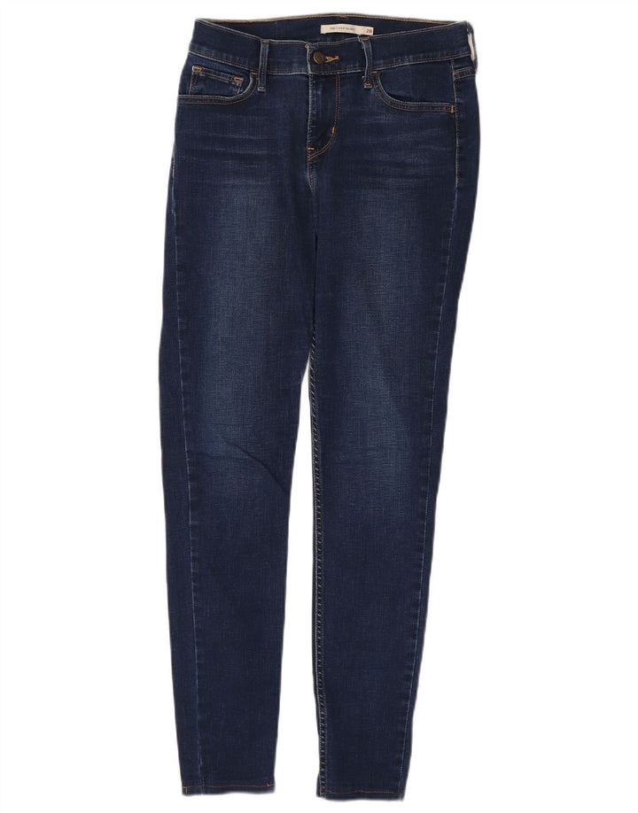 Vaqueros Levi's 710 Super Skinny para mujer W28 L29 Azul marino