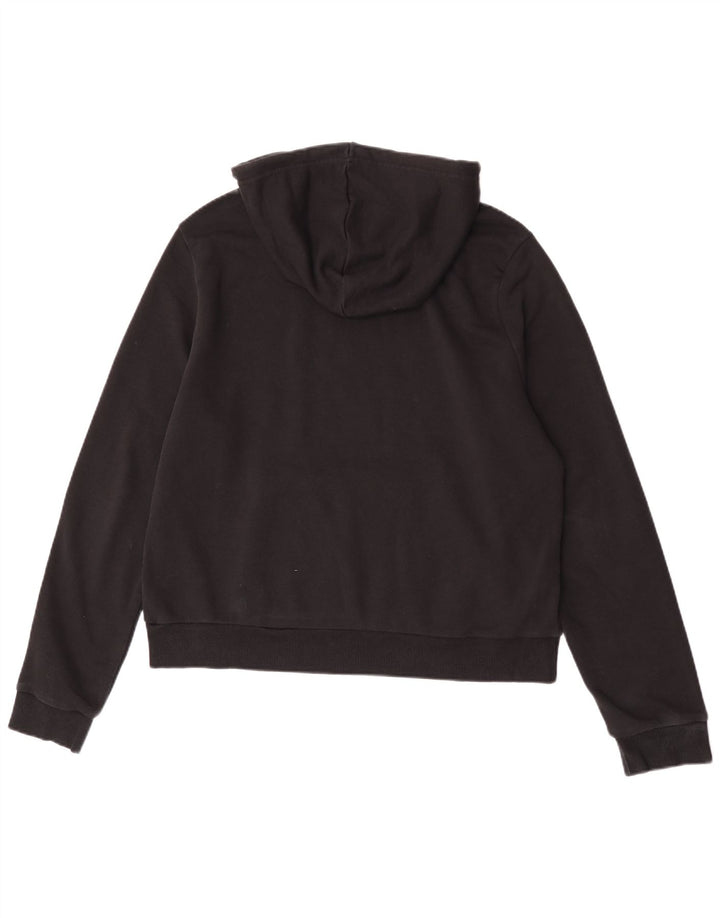 Reebok - Sudadera con capucha para hombre, talla grande, algodón negro